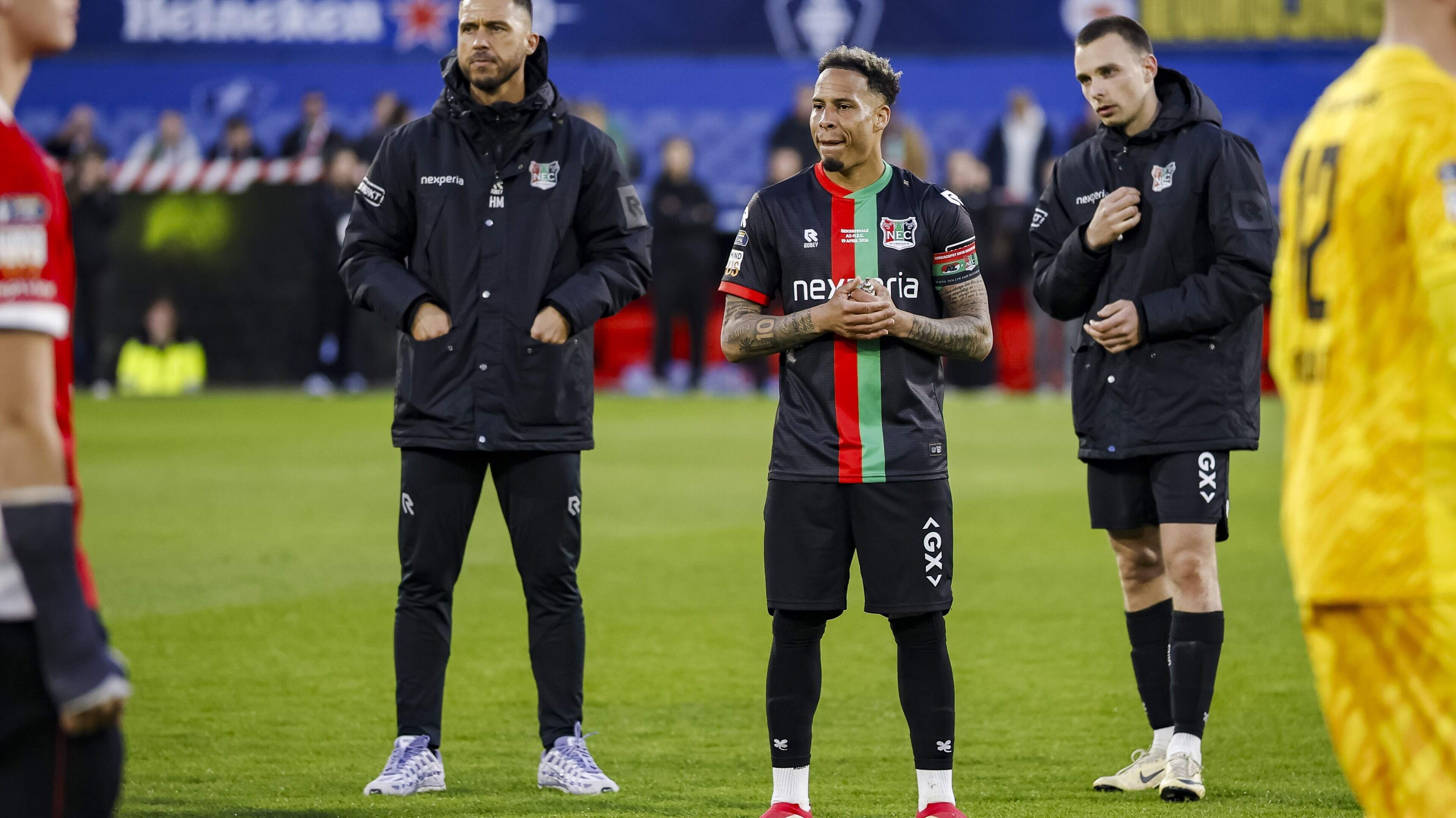 Tjarron Chery verbijsterd na dreun voor NEC in bekerfinale tegen AZ: ’Ik had het gevoel dat verlies onmogelijk was’