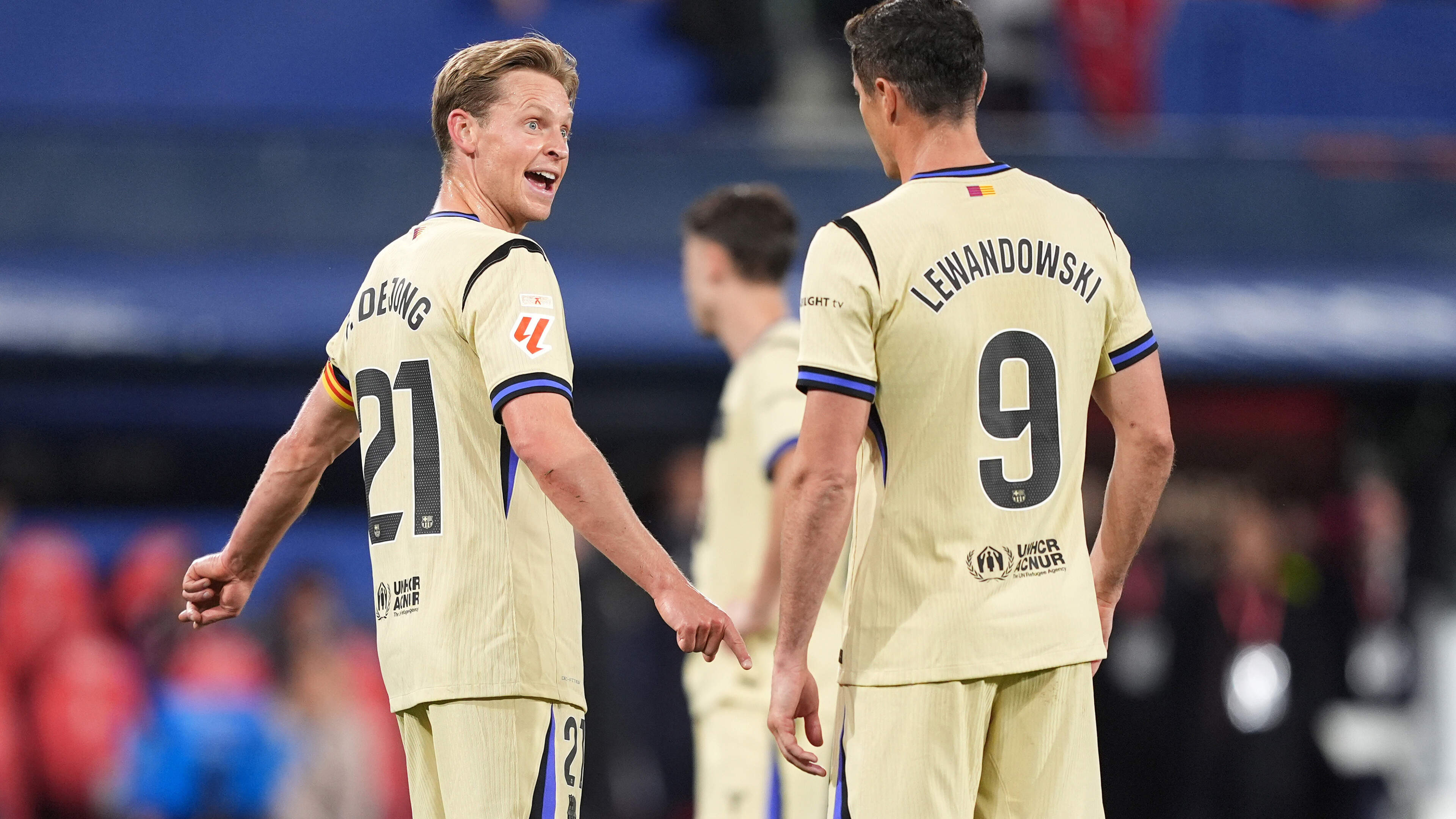 Frenkie de Jong met FC Barcelona op matchpoint voor Spaanse landstitel dankzij sterke slotfase bij Osasuna