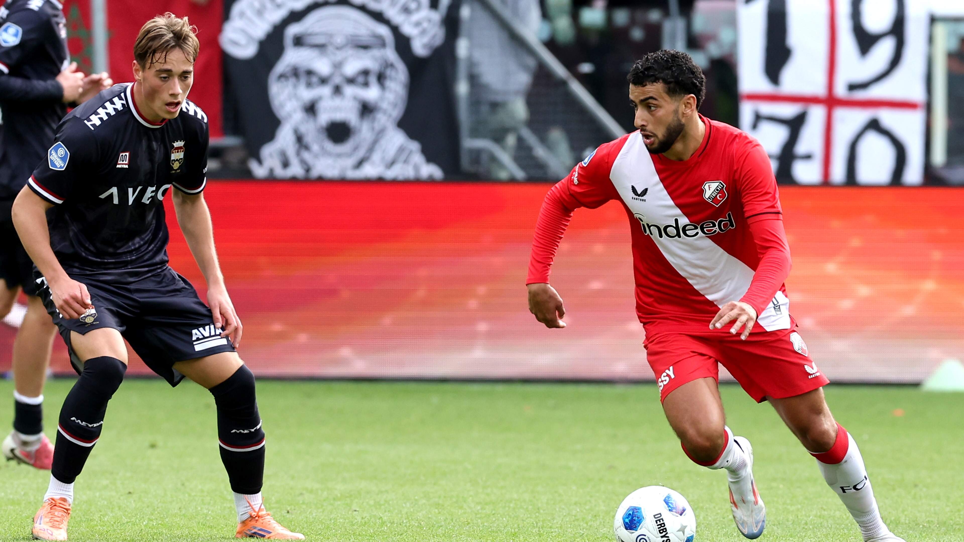 Oualid Agougil opvallend nieuw gezicht bij winnend FC Utrecht: ’We hebben vertrouwen, maar zijn absoluut niet lui’