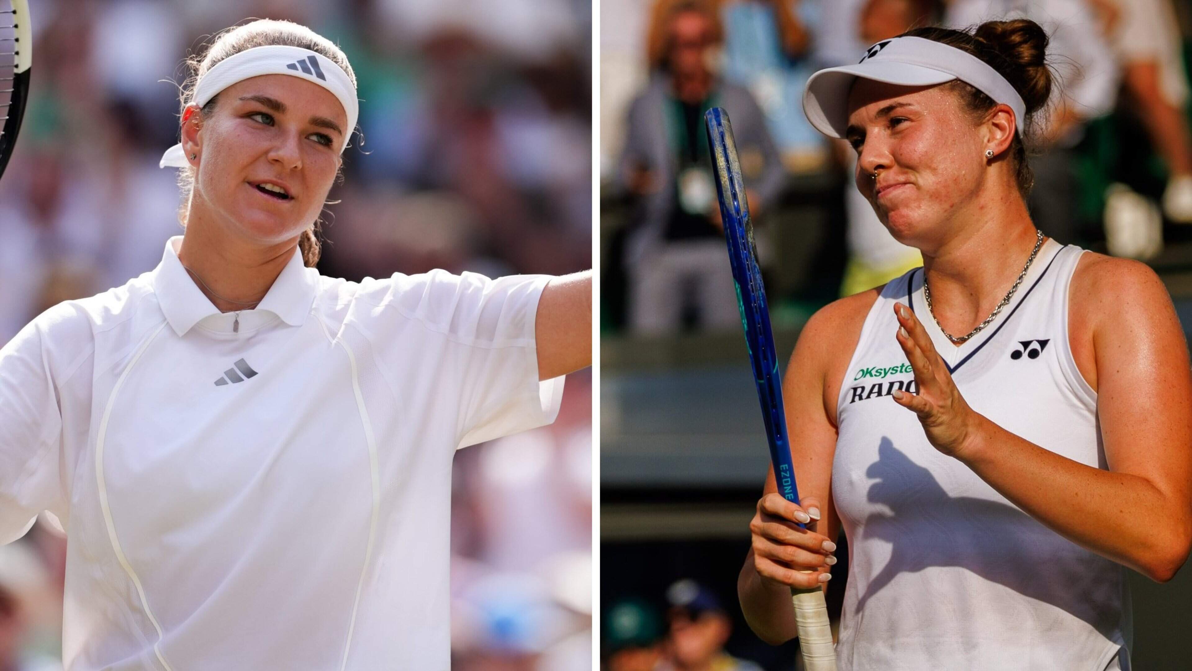 LIVE Wimbledon | Wie trekt aan het langste eind in Tsjechische finale: Karolina Muchova of Linda Noskova?