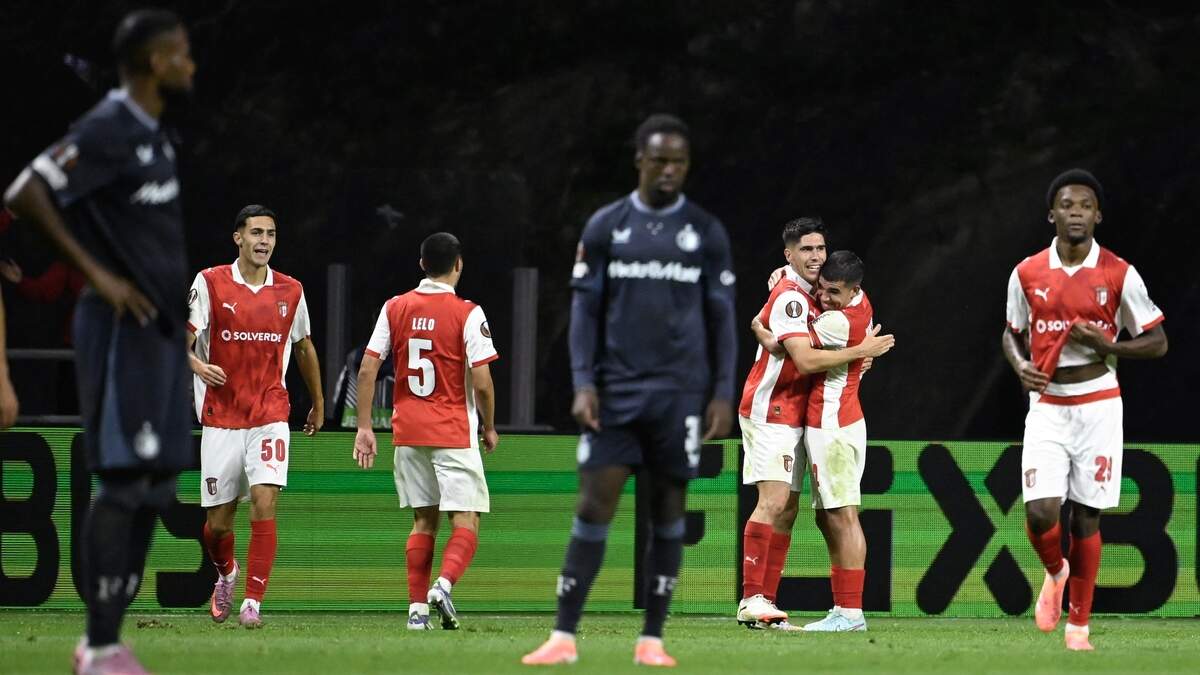 Mat FeyenoorsはBragaでスロットフェーズで敗北してヨーロッパリーグを開始します