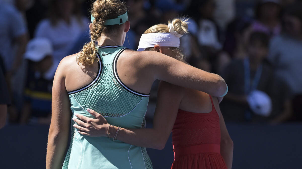 Publiek op US Open smelt bij sportieve geste: Andreeva helpt geblesseerde vriendin Potapova op de been