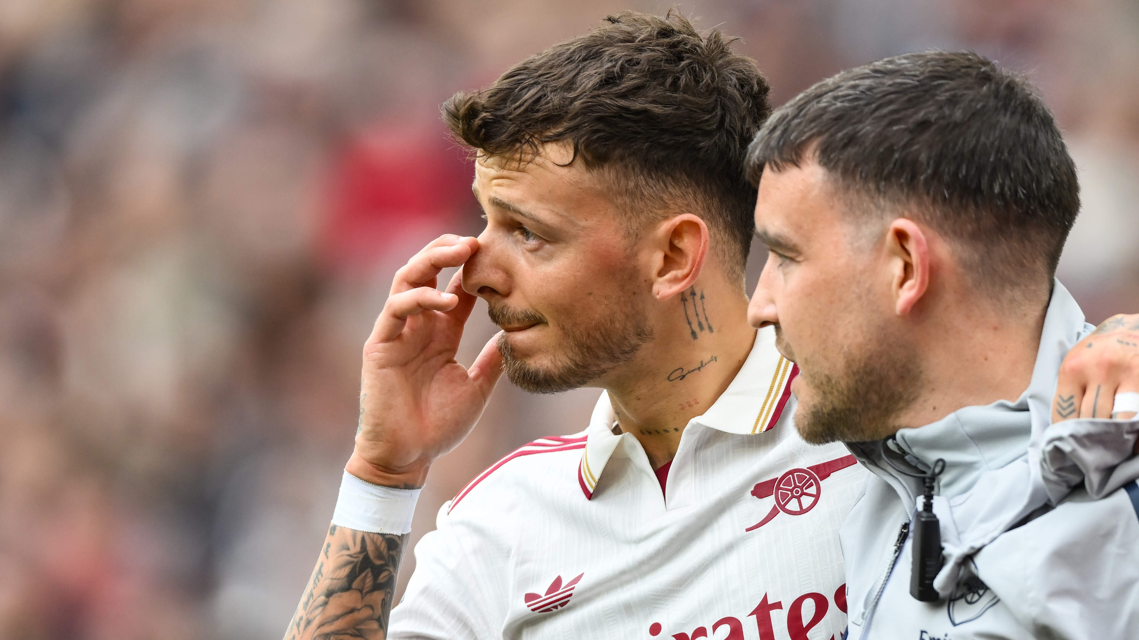 Grote aderlating Arsenal in beslissende fase seizoen: knieblessure Ben White
