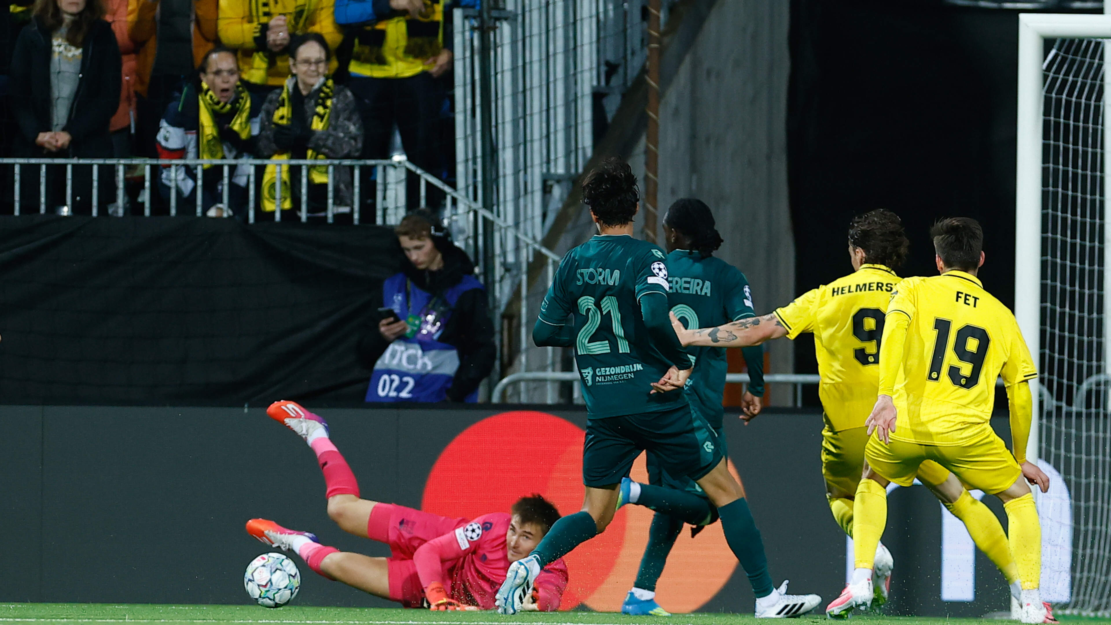 LIVE Champions League | Mission impossible: tiental NEC krijgt in korte tijd twee goals tegen bij Bodø/Glimt