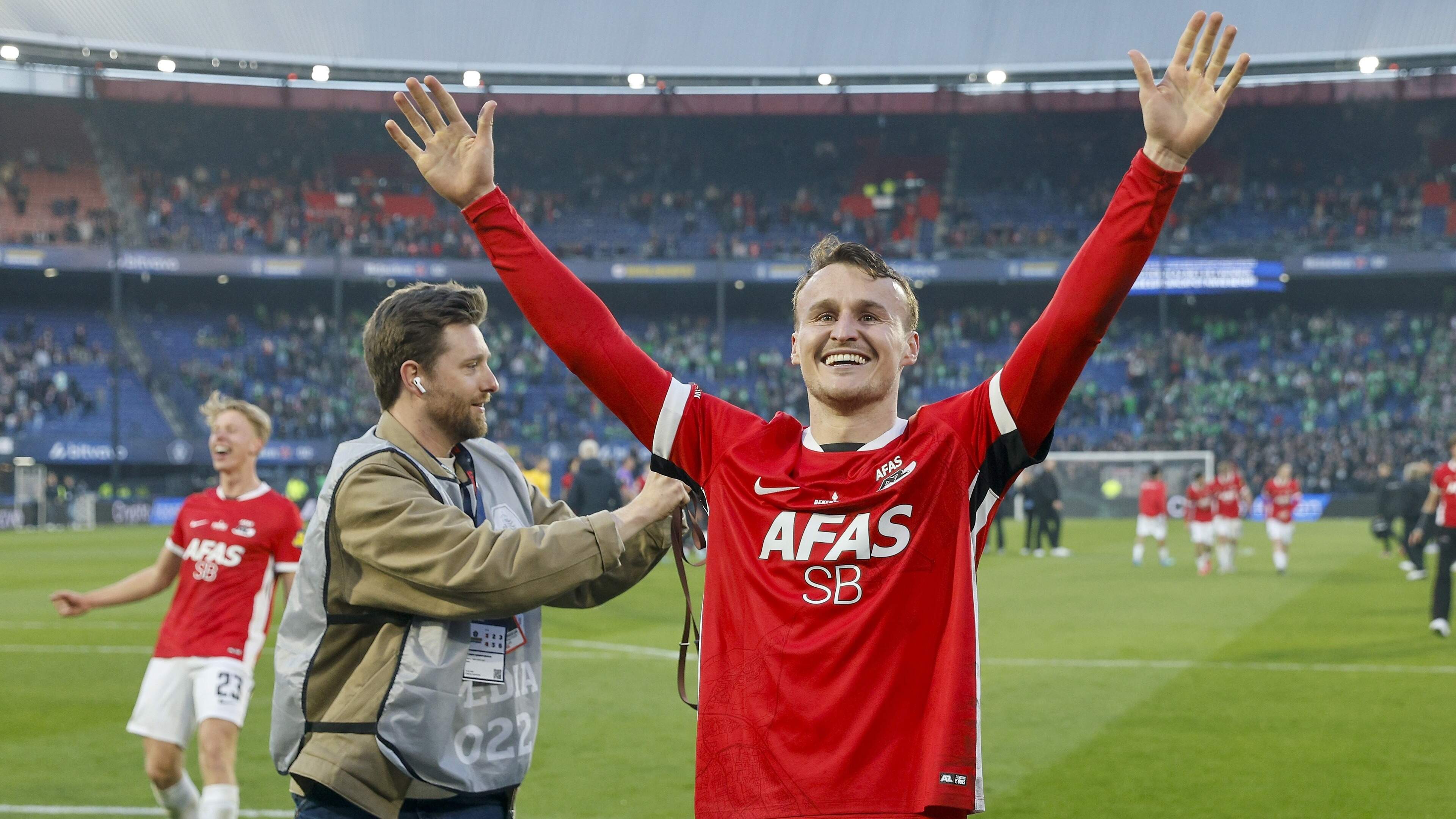 AZ-middenvelder Peer Koopmeiners rekent af met pijnlijk moment uit bekerfinale van 2025: ’Ik heb geen trauma meer’