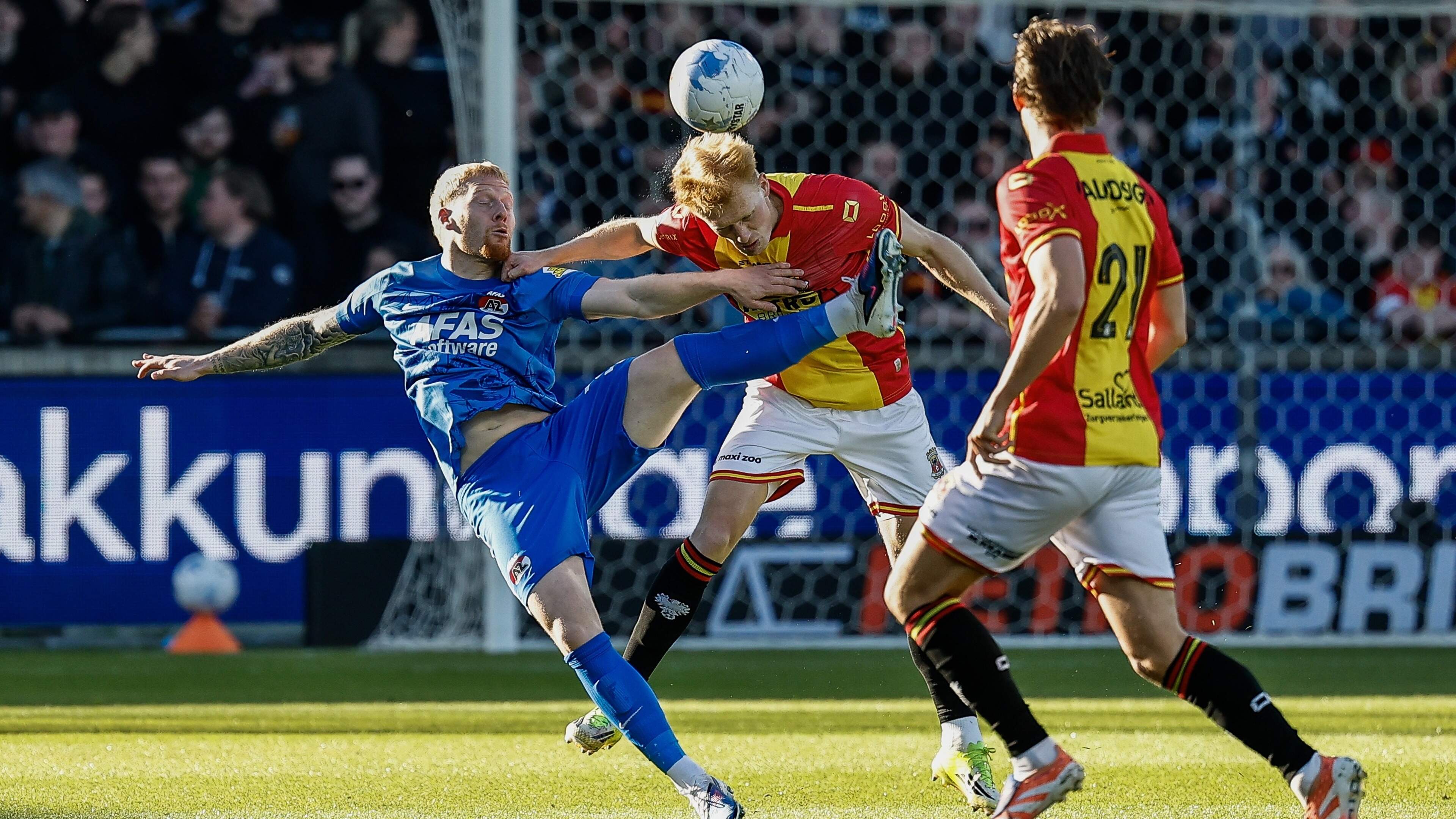 Go Ahead Eagles spelbreker: polonaise feestneuzen AZ komt in Adelaarshorst tot stilstand