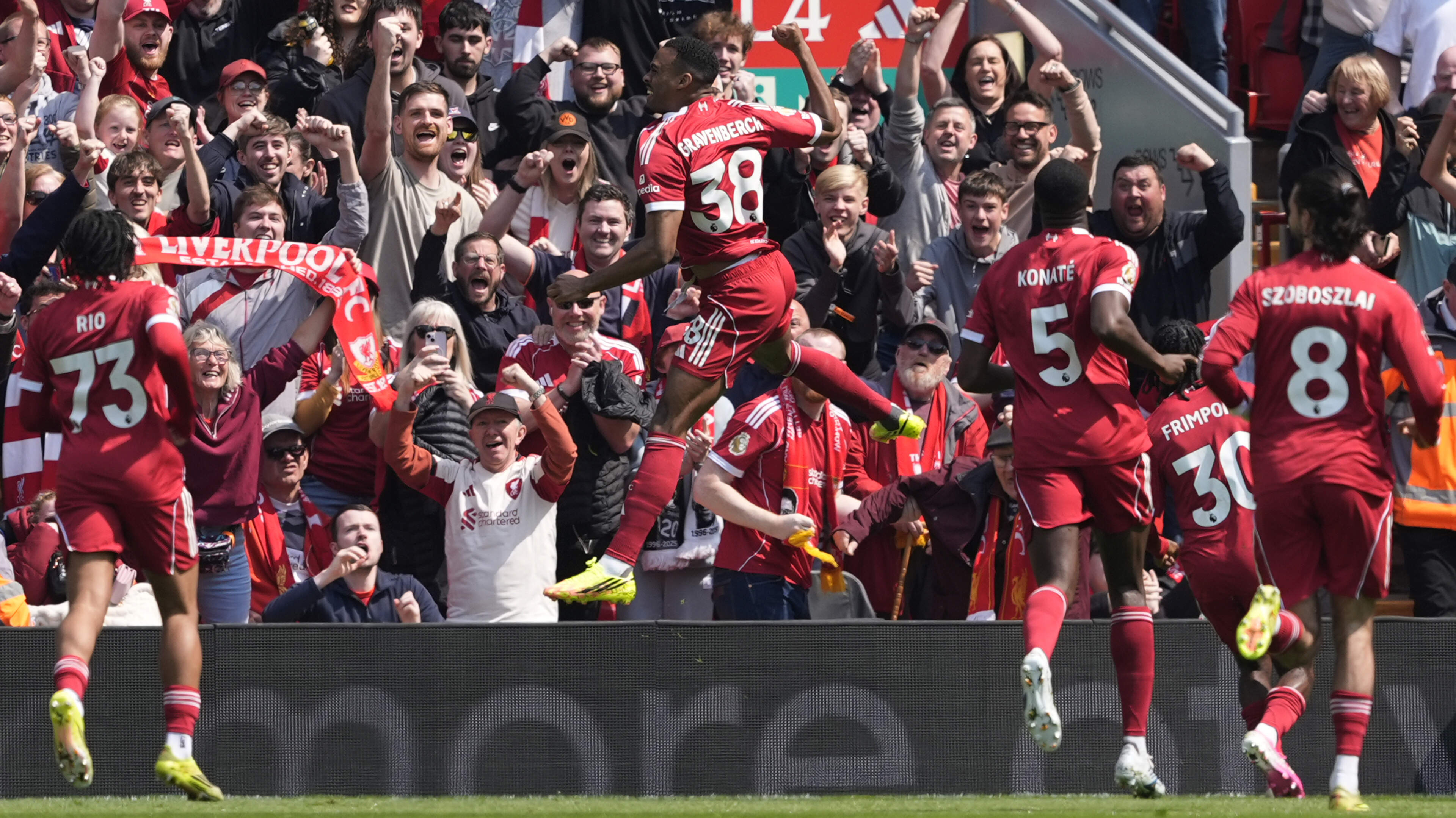 LIVE Premier League: Ryan Gravenberch knalt Liverpool al vroeg op voorsprong tegen Chelsea