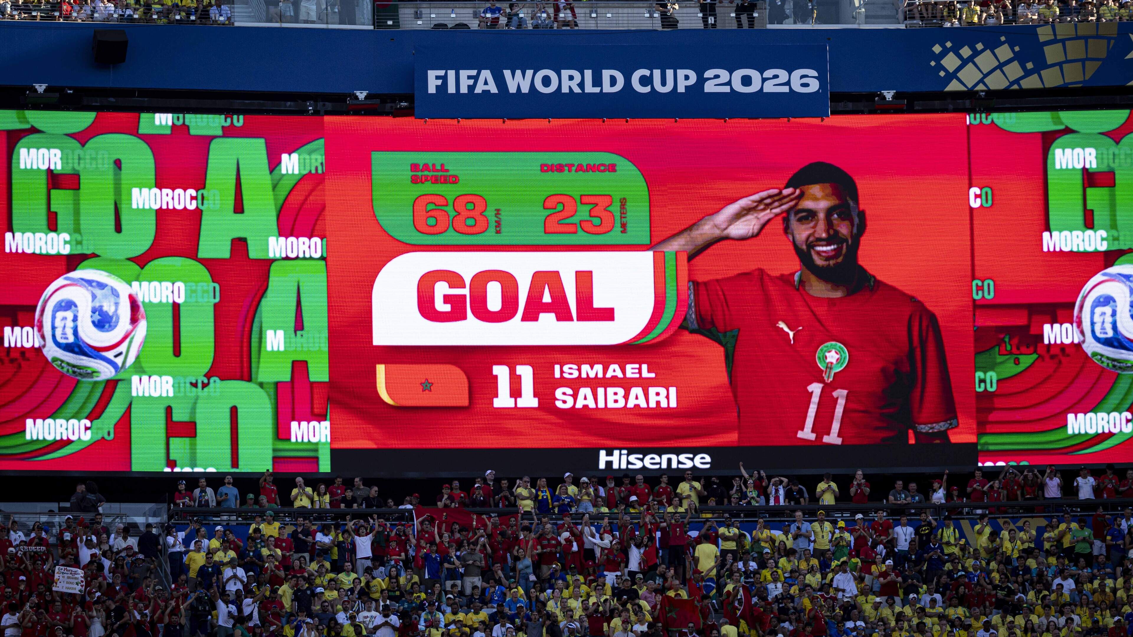 LIVE WK 2026 | Ismaël Saibari maakt indruk tegen gespannen Brazilianen