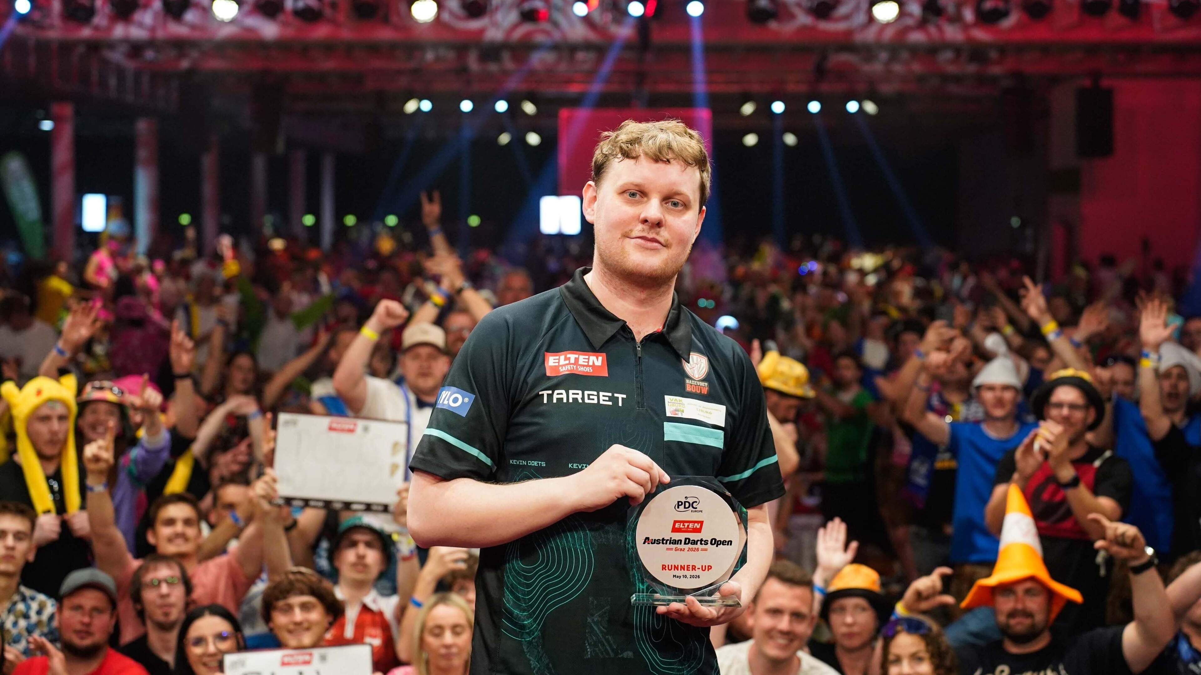 Sensationele Kevin Doets bekroont topweek nét niet in Graz, Michael van Gerwen vroegtijdig uitgeschakeld