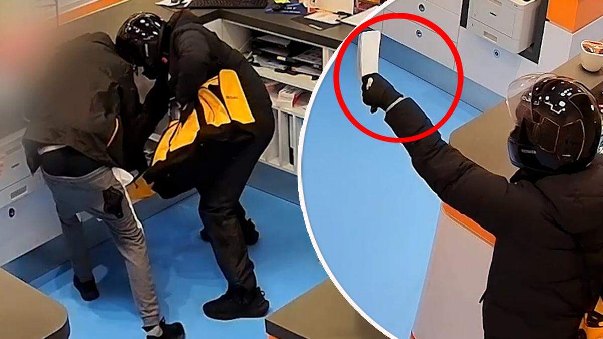 Schokkend: overvallers roven telefoonwinkel leeg