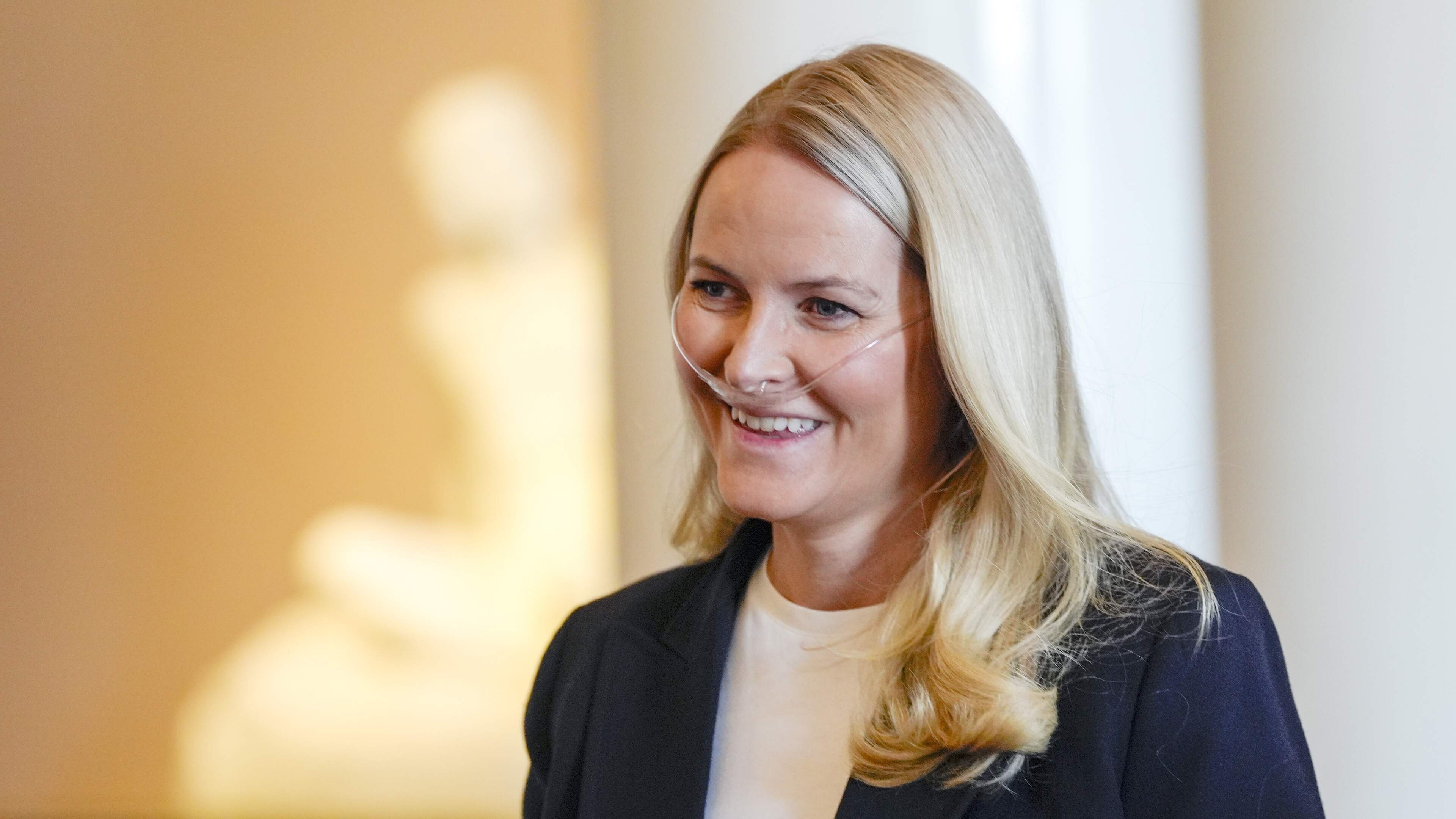 Noorse kroonprinses Mette-Marit (52) staat nu op de wachtlijst voor een nieuwe long